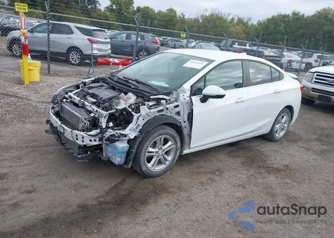 2017 Chevrolet Cruze Lt Auto из США, поврежденный, VIN 1G1BE5SM4H7249145